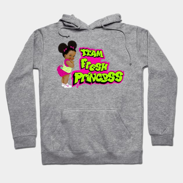 team fresh princess Hoodie by GreyMoonStudio